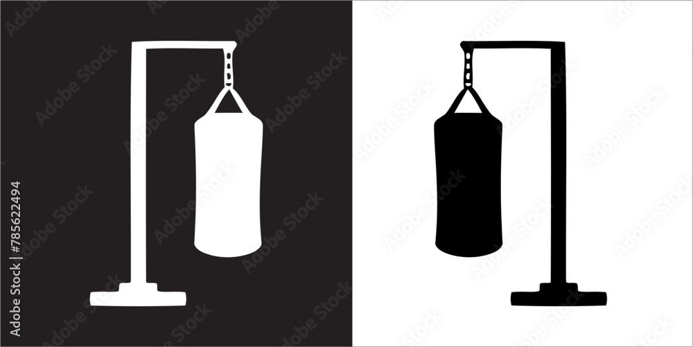 IIlustration Vector graphics of GYM icon IIlustration Vector graphics of GYM icon