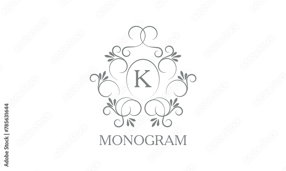 Stylish, elegant initial letter A monogram design in vector style. Emblem, logo for restaurant, boutique, jewelry, business. Stylish, elegant initial letter A monogram design in vector style. Emblem, logo for restaurant, boutique, jewelry, business.