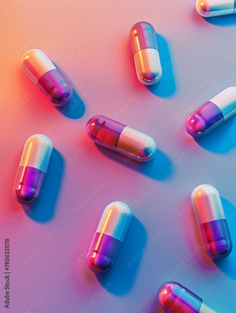 Vibrant Capsules Suggest Relaxing Remedies for Wellness and Self-Care Vibrant Capsules Suggest Relaxing Remedies for Wellness and Self-Care