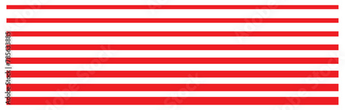 Seamless vector repeat pattern with red and white horizontal stripes. Grunge torn edge striping. Versatile striped backdrop, Christmas stripe pattern, Valentine, Americana red stripes.