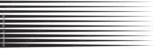 Abstract black blend lines with oblique stripe on white background vector illustration photo