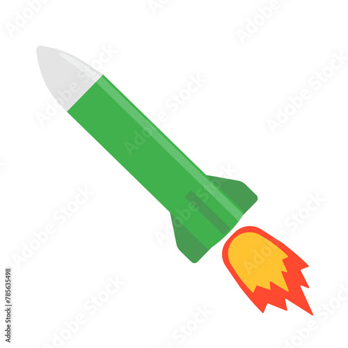 ミサイルのイラスト