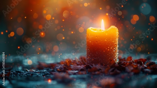 Candle Vigil for Worldwide Refugee Solidarity Generative AI