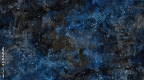 Dark blue night sky with stars 