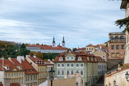 View over the old town of Prague