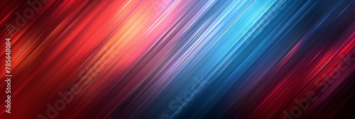 Vibrant Abstract Red and Blue Diagonal Stripes Background