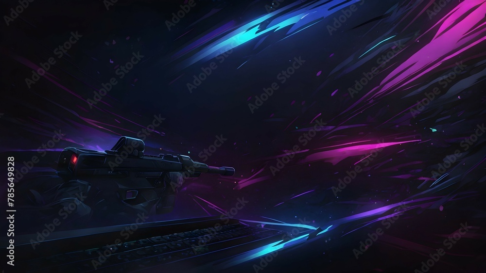 Obraz premium gamer background , streamer background