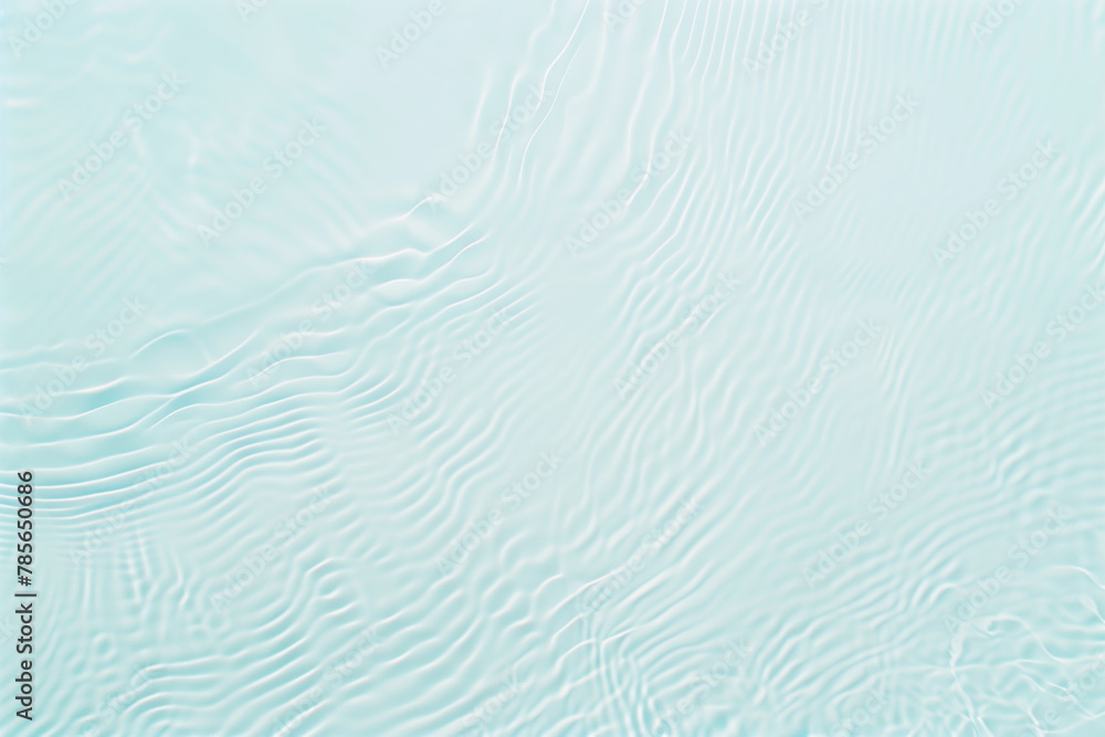 Fototapeta premium Abstract rippling water texture in cool tones
