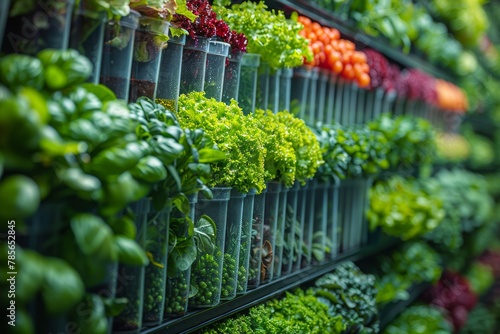 Eco-friendly vertical farming: Sustainable greenhouse solutions.
