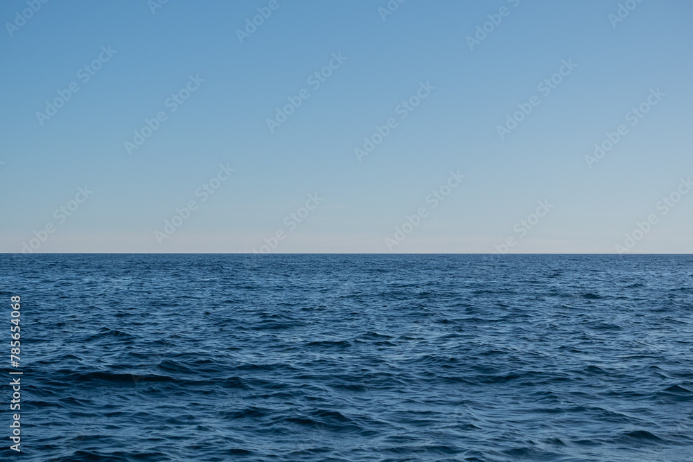 océano y horizonte