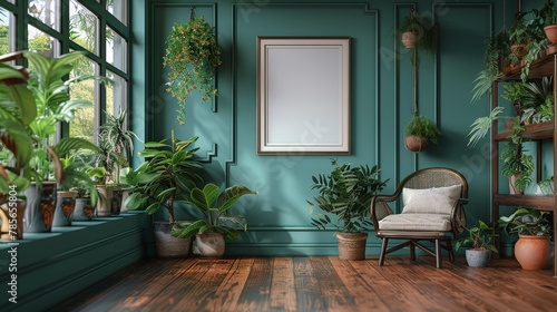 Room Filled With Potted Plants