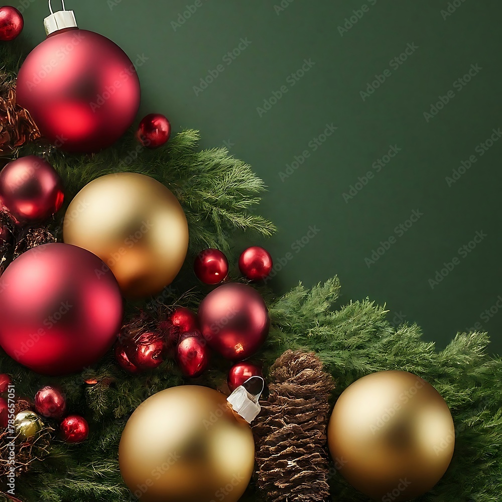 Christmas Background with Copy space Christmas Background with Copy space