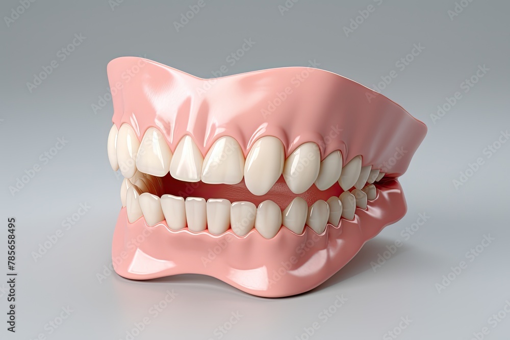 Obraz premium human teeth, open mouth