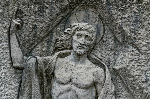 The Risen Christ. Christ ressuscit  . Cimeti  re monumental  Milan - Italie.