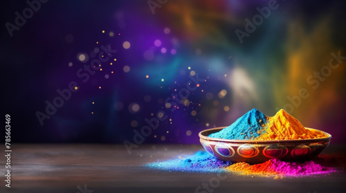 abstract colored dust explosion on a black background.abstract powder splatted background,Freeze motion of color powder exploding/throwing color powder, multicolored glitter texture.
