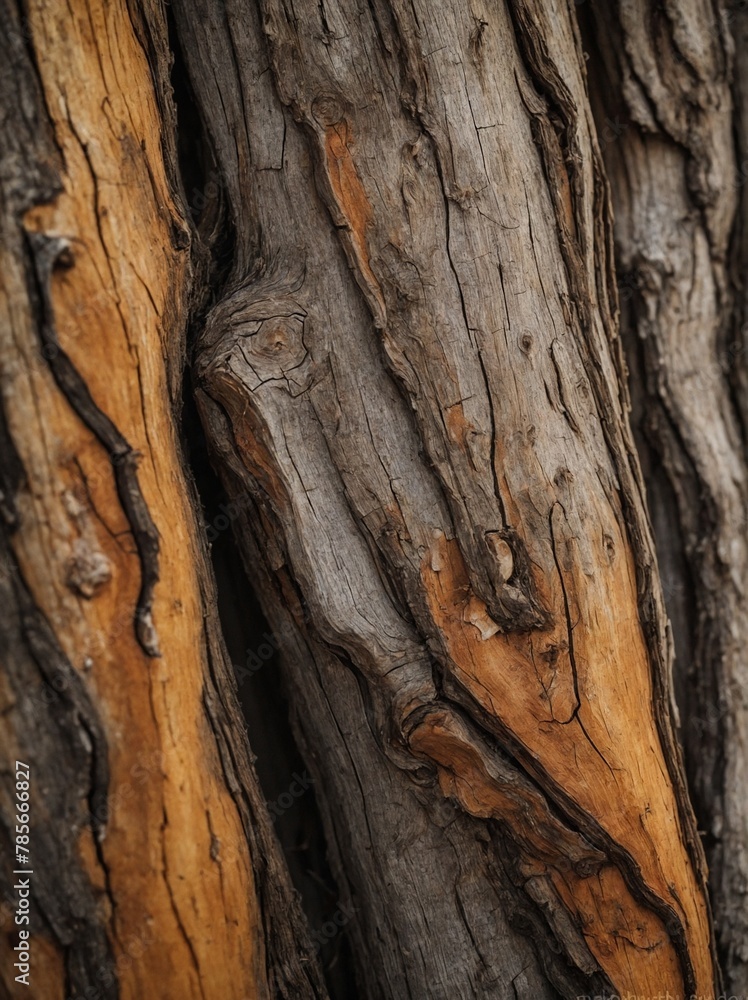 Intricate details of trees bark, capturing essence of natural beauty, passage of time. Texture rich, with every groove, ridge telling story of growth, survival. Various shades of brown intertwine. Intricate details of trees bark, capturing essence of natural beauty, passage of time. Texture rich, with every groove, ridge telling story of growth, survival. Various shades of brown intertwine.