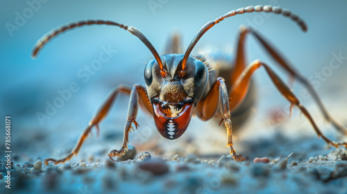 Antscape: Exploring the Microcosm of Ants. Generative AI
