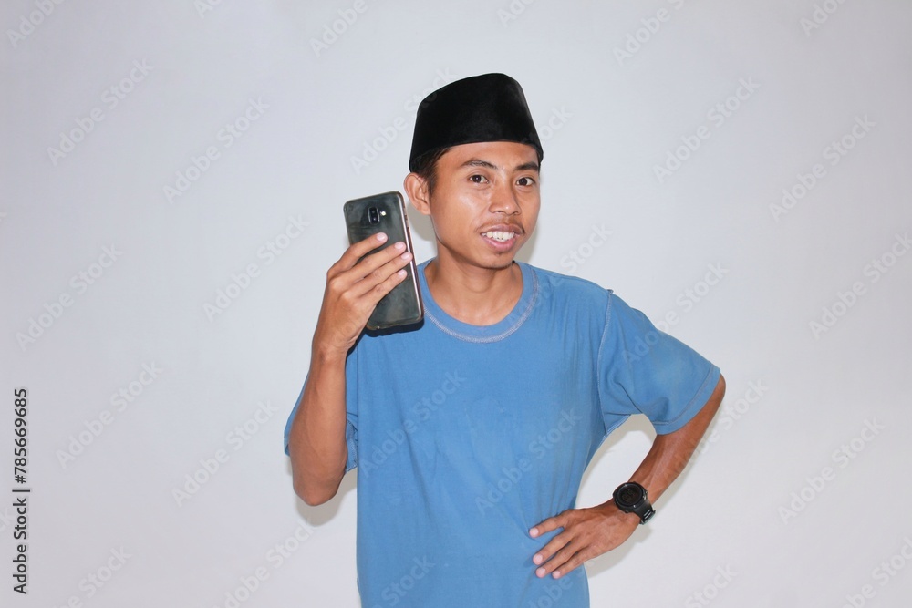 Young Entrepreneur from Asia Showing the Many Benefits of Devices for Developing Business Young Entrepreneur from Asia Showing the Many Benefits of Devices for Developing Business