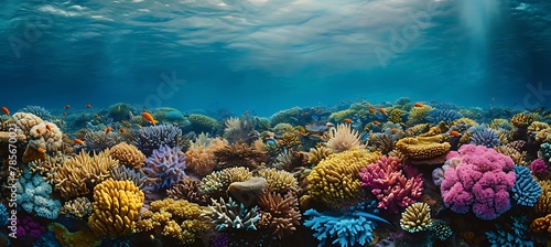 Coral Kingdom: Pristine Reef Teeming with Life © Max_T