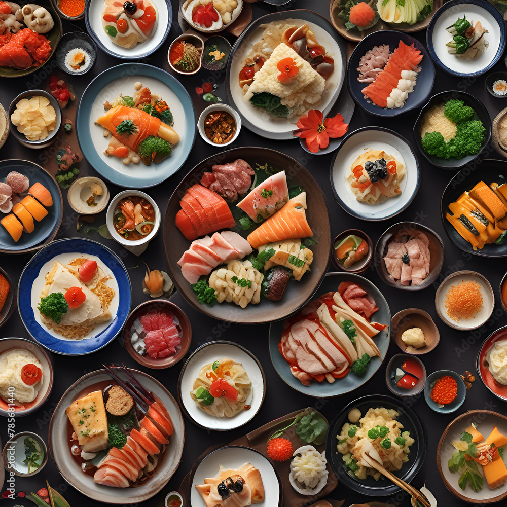 sushi on a plate sushi on a plate