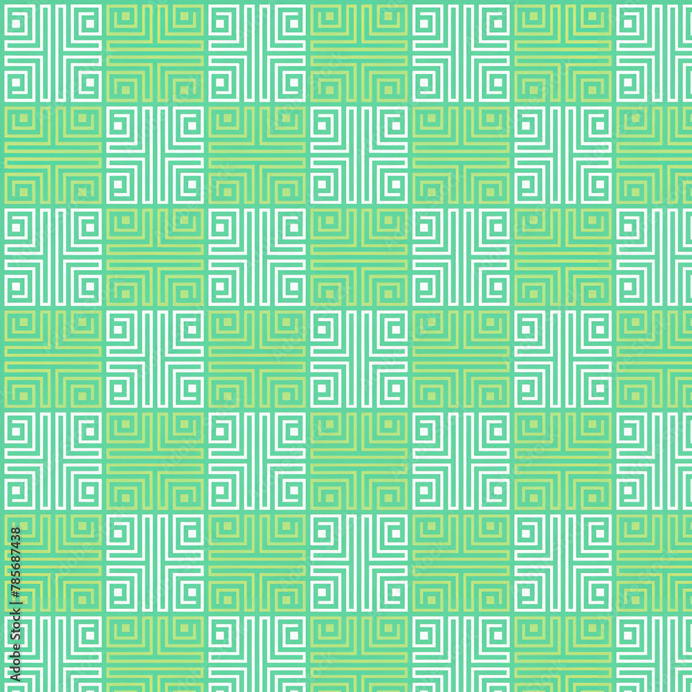 Tribal-inspired geometric seamless pattern 18 Tribal-inspired geometric seamless pattern 18