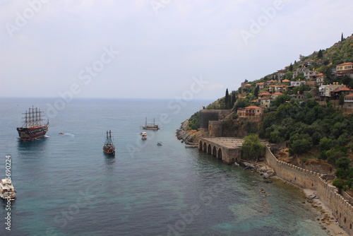 view of the city of Alanya