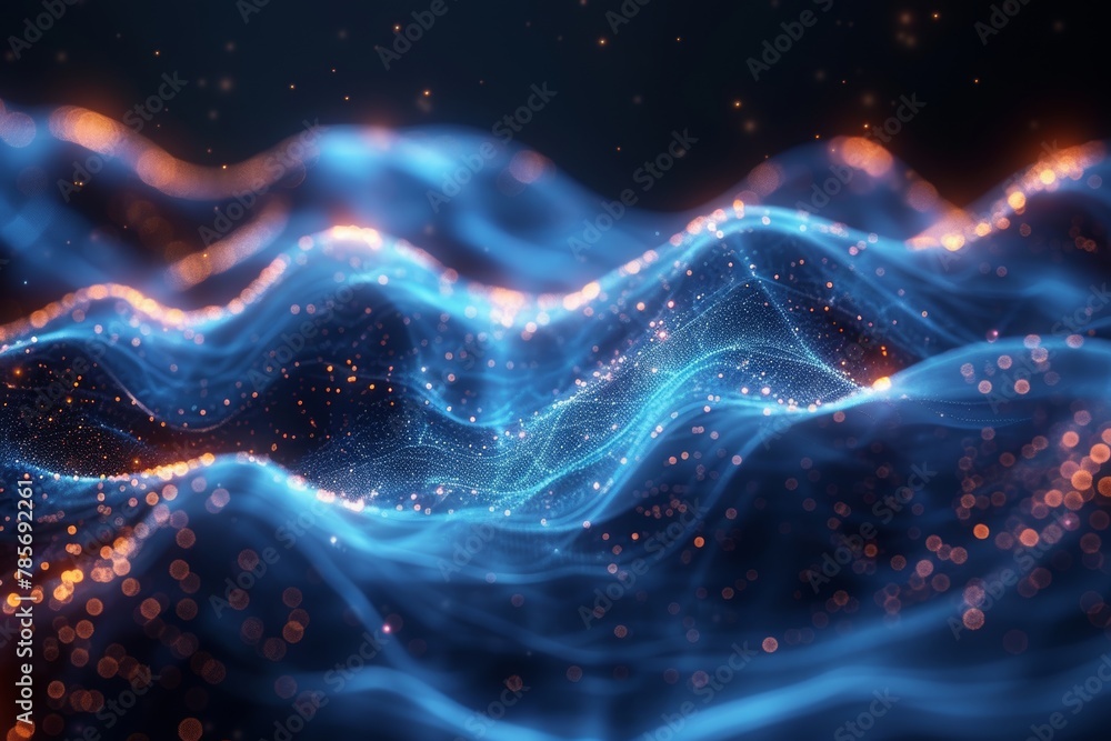 Dynamic Abstract Colorful Light Flow Generative AI Dynamic Abstract Colorful Light Flow Generative AI