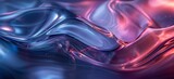 Reflective Abstract Glass Art with Vibrant Colors Generative AI