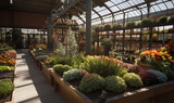 florist's greenhouse, variety store
