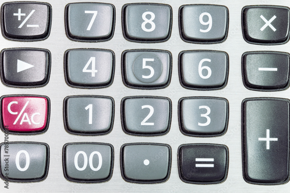 close-up shot of a calculator close-up shot of a calculator