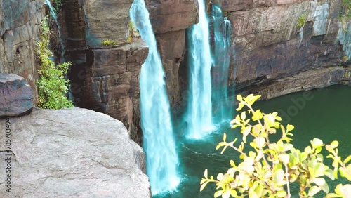 Timelaps of Indian Waterfall