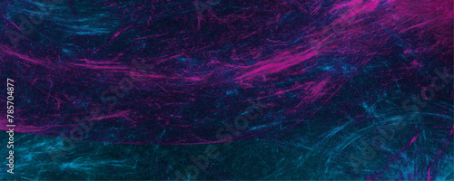 Artificial magic smoke in red with neon blue, purple light, smoke color isolated background for effect. Star field background Aquamarine and pink dark red pink, blue and purple Cosmic nebula universe 