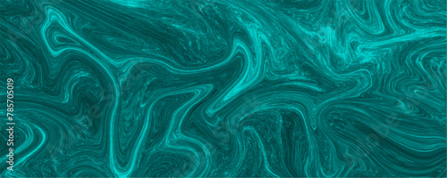 Cyan liquid ink swirl abstract background. Abstract colorful liquid background smooth wave and glossy. Abstract liquid fluid texture marble background premium vector. Liquid Acid marble background.