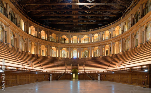 Farnese theatre (Teatro Farnese) - renaissance theatre © dimamoroz