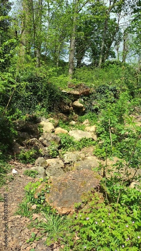 Promenade dans le parc de Ch  teauneuf-sur-Loire