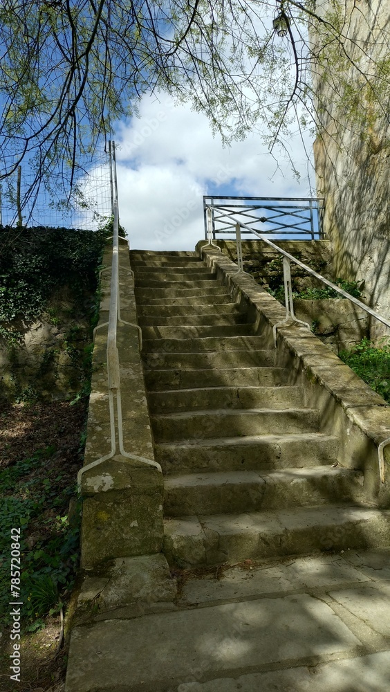 Promenade dans le parc de Châteauneuf-sur-Loire