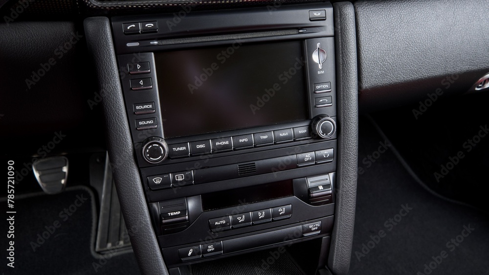 Fototapeta premium Car screen