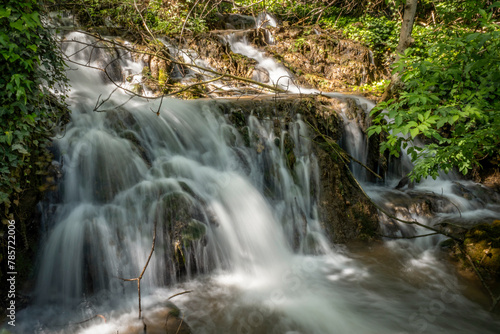 Cascadas del monasterior de piedra (Zaragoza-España)
