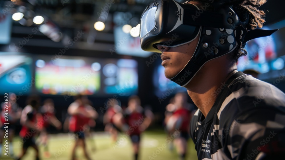 Virtual Reality Gaming at a Tech Expo Event Virtual Reality Gaming at a Tech Expo Event