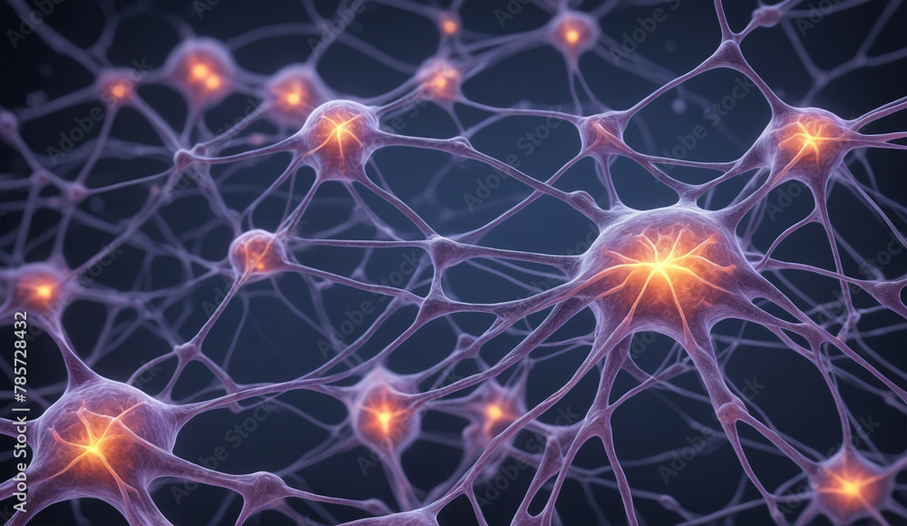 3d render of a molecule