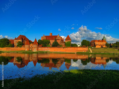 06 28 2023 Castle of the Teutonic Knights Order. Malbork, Poland