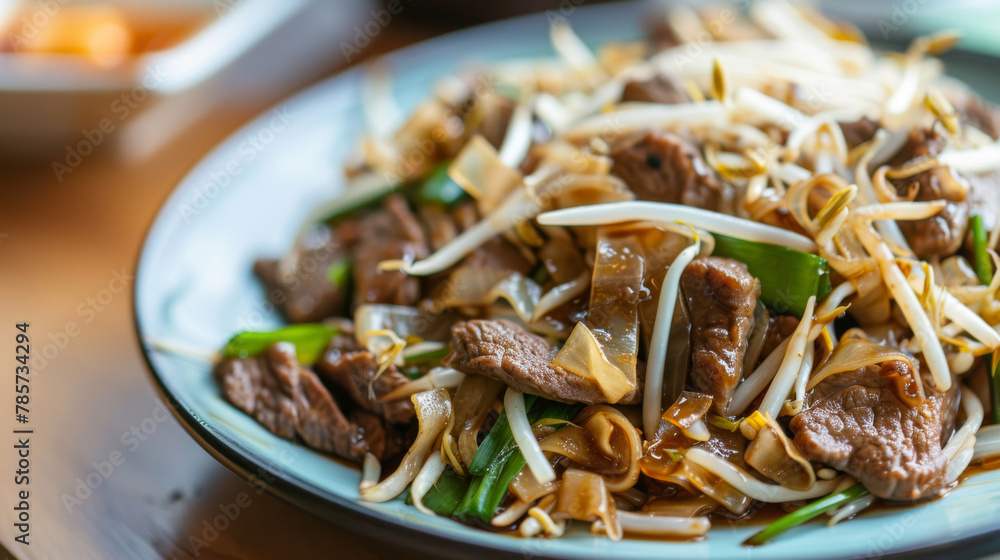 Sizzling beef stir-fry with vegetables Sizzling beef stir-fry with vegetables