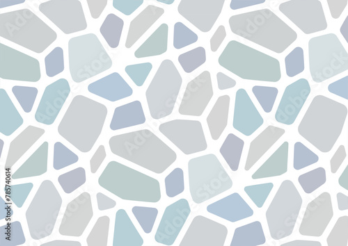 モザイク　パターン　石垣