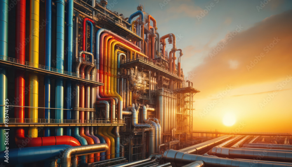 Fototapeta premium heavy industry