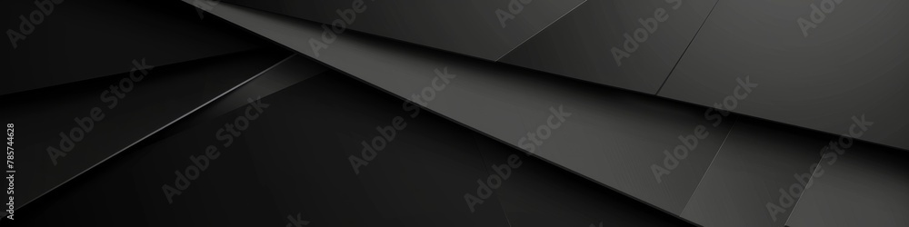 Dark abstract background with angular shapes and subtle light, great for various creative projects. Dark abstract background with angular shapes and subtle light, great for various creative projects.