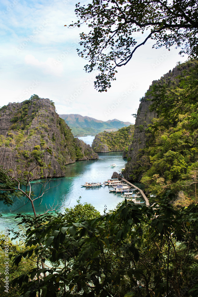 the mountains of Coron, Philippines the mountains of Coron, Philippines