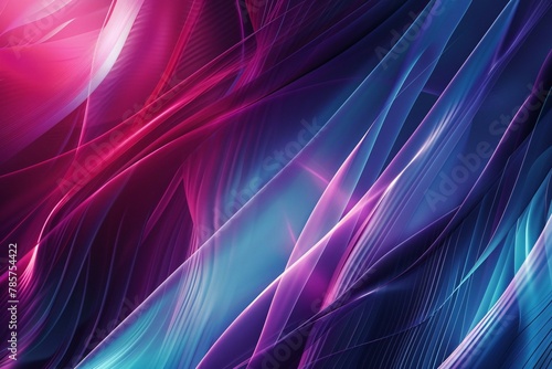 Futuristic abstract wallpaper with neon gradients and sleek lines, resembling a digital dreamscape