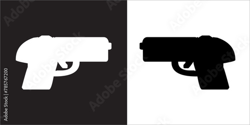 IIlustration Vector graphics of Pistol icon