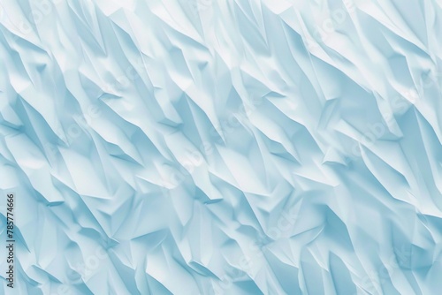 Crisp geometric ice pattern, ideal for innovative tech backgrounds and abstract designs., modern light blue monochrome background