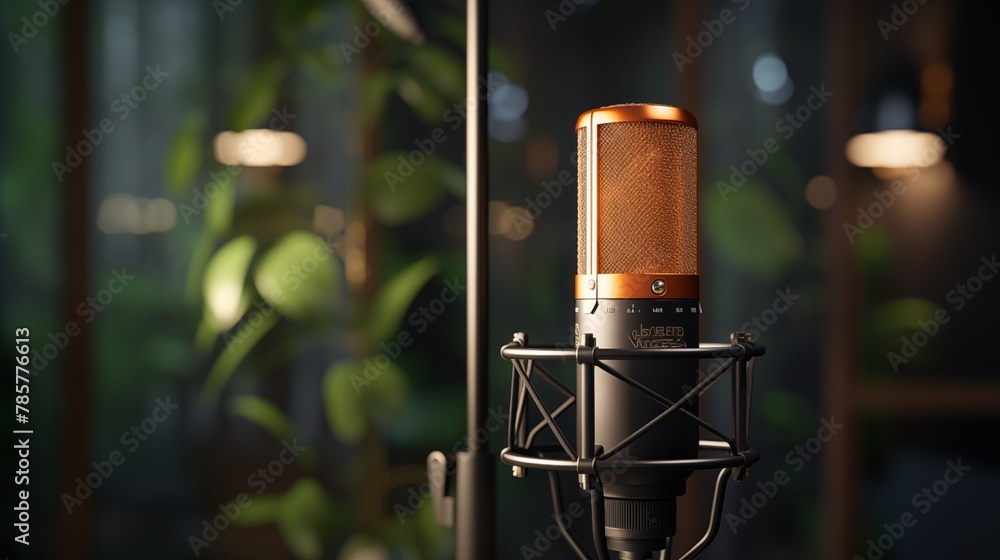 studio microphone. studio microphone.